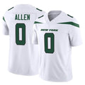 Kdoa NY.Jets #0 Braelon Allen Player White Limited Vapor F.U.S.E. Home Game Stitched Jerseys