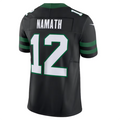 Kdoa NY.Jets #12 Joe Namath Legacy Black Vapor F.U.S.E. Limited Jersey Stitched American Stitched Jersey