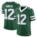 Kdoa NY.Jets #12 Joe Namath Legacy Green Vapor F.U.S.E. Limited Jersey Stitched American Stitched Jerseys