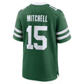 Kdoa NY.Jets #15 Adonai Mitchell Legacy Green Team Game Stitched Jerseys