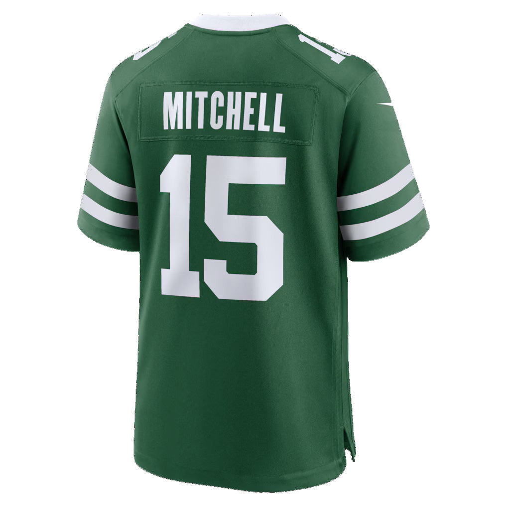 Kdoa NY.Jets #15 Adonai Mitchell Legacy Green Team Game Jersey Stitched Jerseys
