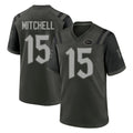 Kdoa NY.Jets #15 Adonai Mitchell Player Green 2025 Rivalries Collection Home Game Stitched Jerseys