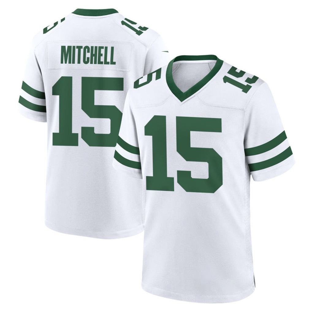 Kdoa NY.Jets #15 Adonai Mitchell Player White Legacy Home Game Stitched Jerseys
