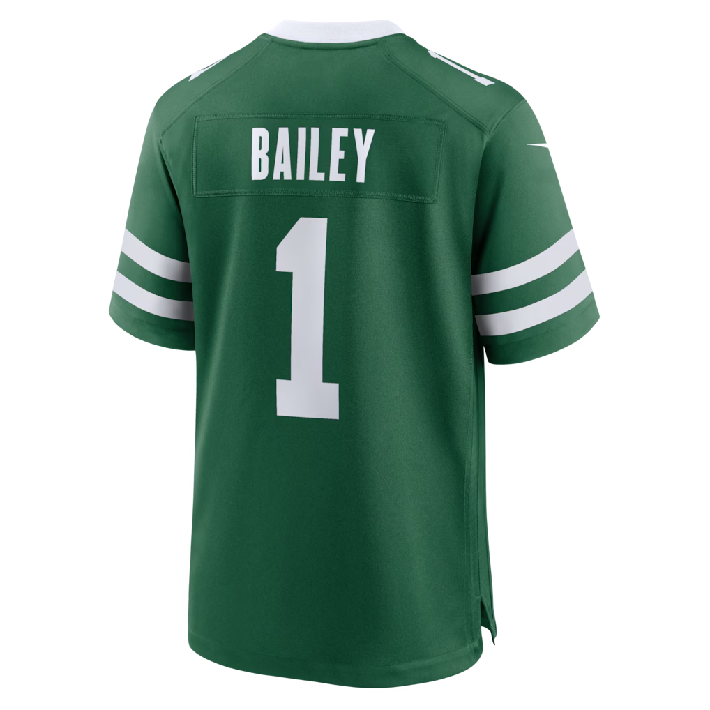 Kdoa NY.Jets #1 David Bailey Legacy Green 2026  Draft First Round Pick No. 2 Team Game Stitched Jerseys