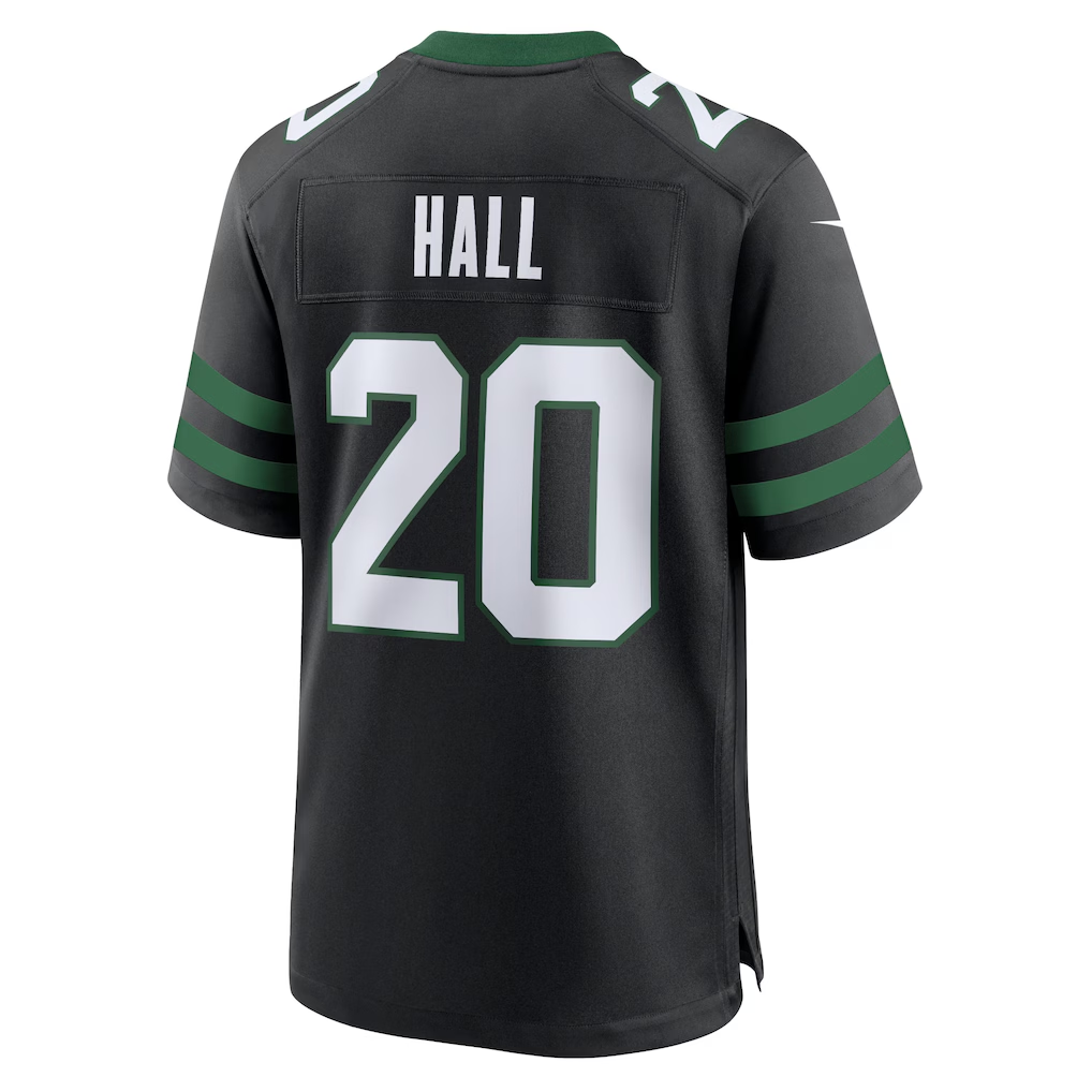 Kdoa NY.Jets #20 Breece Hall Legacy Black Alternate Game Stitched Jerseys
