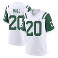 Kdoa NY.Jets #20 Breece Hall Player White Classic Home Game Stitched Jerseys