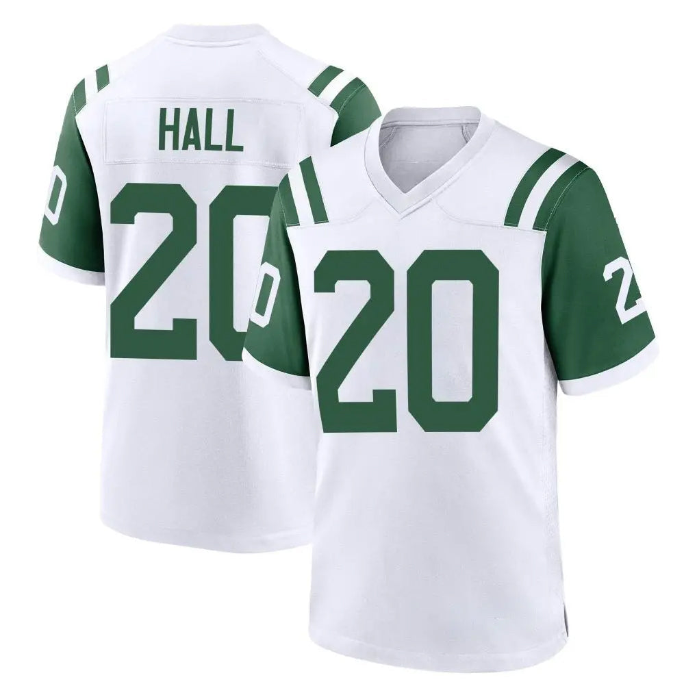 Kdoa NY.Jets #20 Breece Hall Player White Classic Home Game Stitched Jerseys