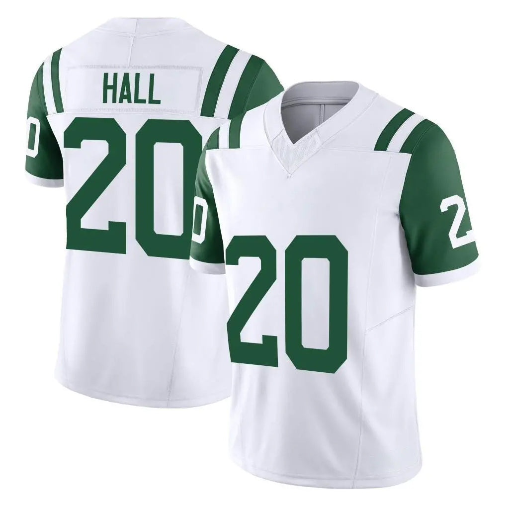 Kdoa NY.Jets #20 Breece Hall Player White Limited Classic Vapor F.U.S.E. Home Game Stitched Jerseys