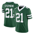 Kdoa NY.Jets #21 Brandon Stephens Player Green Legacy Limited Vapor F.U.S.E. Home Game Stitched Jerseys