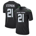 Kdoa NY.Jets #21 Brandon Stephens Player Stealth Black Home Game Stitched Jerseys