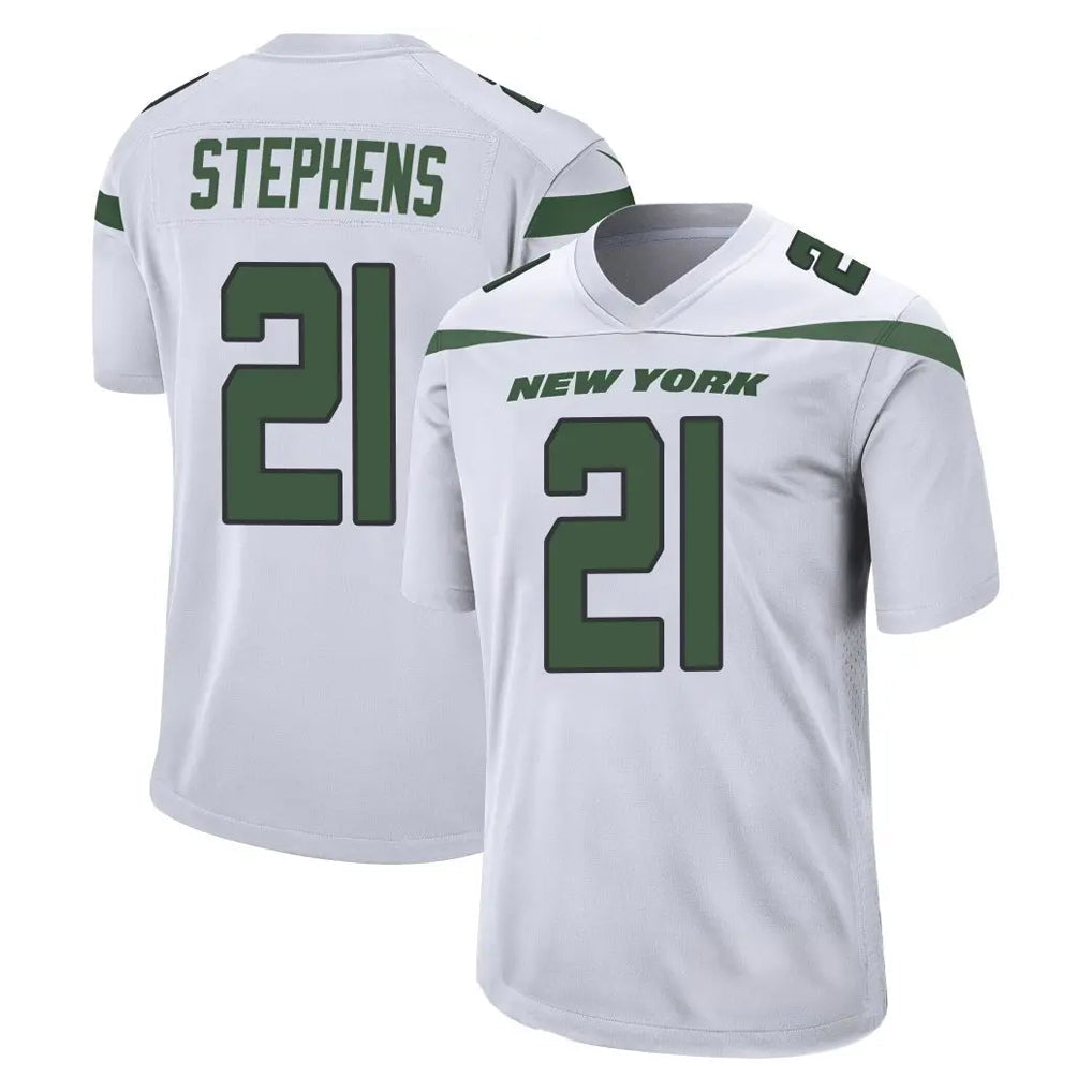 Kdoa NY.Jets #21 Brandon Stephens Player White Spotlight Home Game Stitched Jerseys