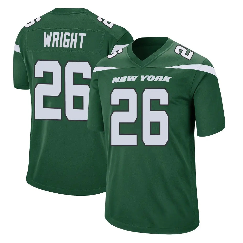 Kdoa NY.Jets #26 Nahshon Wright Player Green Home Game Stitched Jerseys