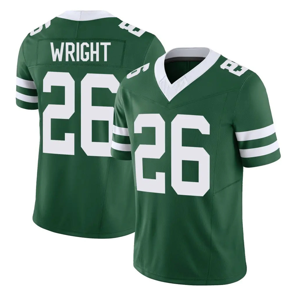 Kdoa NY.Jets #26 Nahshon Wright Player Green Legacy Limited Vapor F.U.S.E. Home Game Stitched Jerseys
