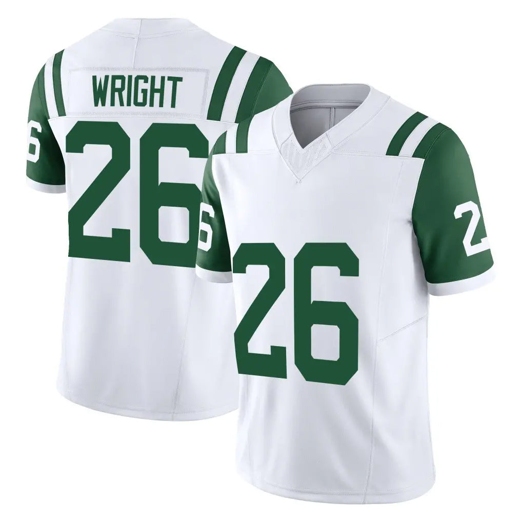 Kdoa NY.Jets #26 Nahshon Wright Player White Limited Classic Vapor F.U.S.E. Home Game Stitched Jerseys