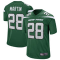 Kdoa NY.Jets #28 Curtis Martin Player Green Game Stitched Jerseys