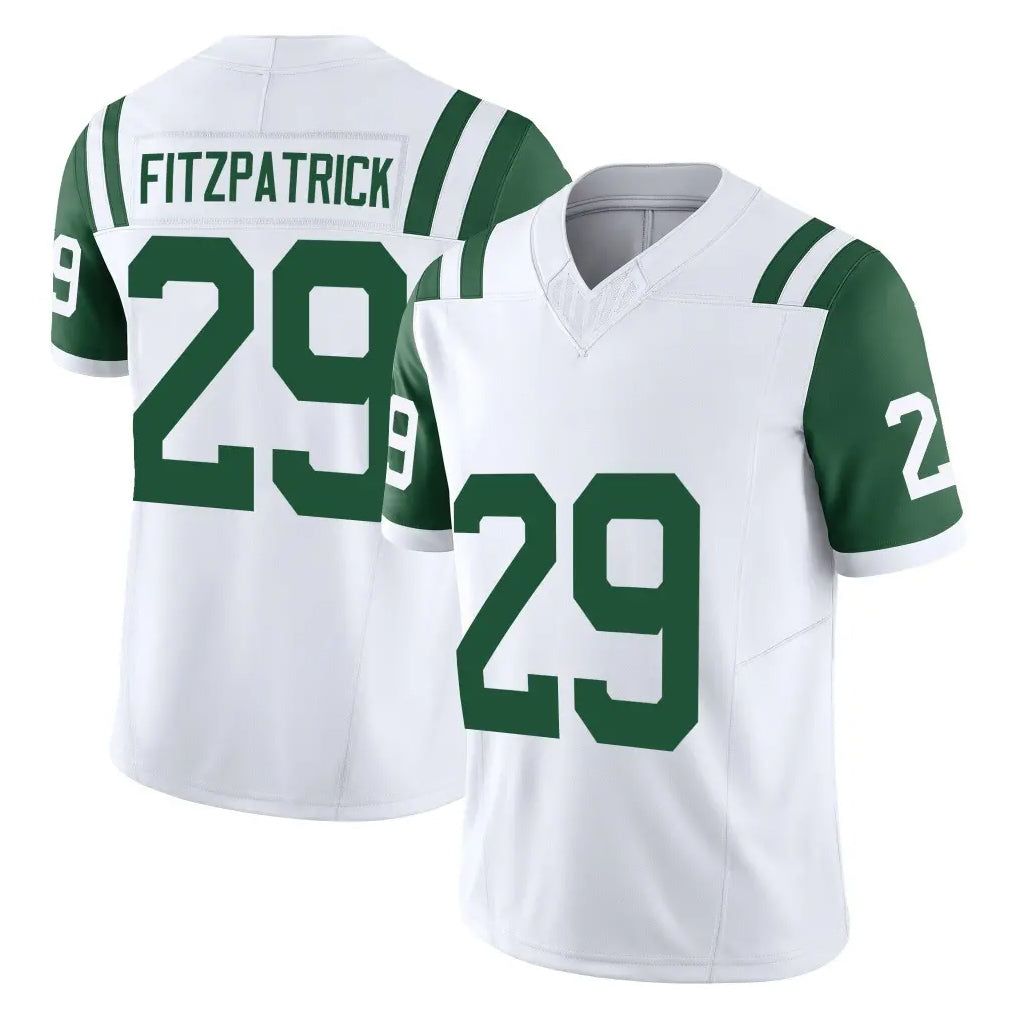 Kdoa NY.Jets #29 Minkah Fitzpatrick Player White Limited Classic Vapor F.U.S.E. Home Game Stitched Jerseys