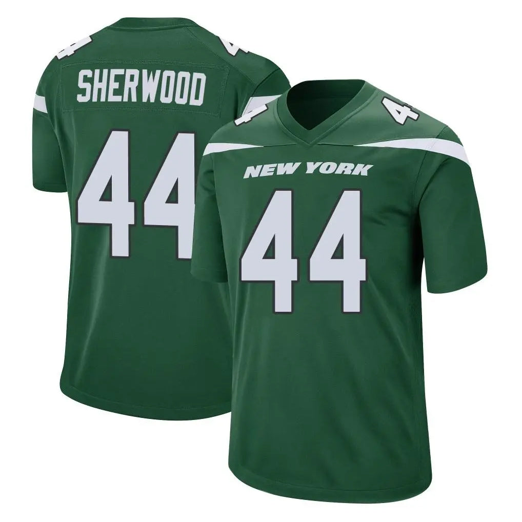 Kdoa NY.Jets #44 Jamien Sherwood Player Green Home Game Stitched Jerseys