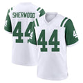 Kdoa NY.Jets #44 Jamien Sherwood Player White Classic Home Game Stitched Jerseys