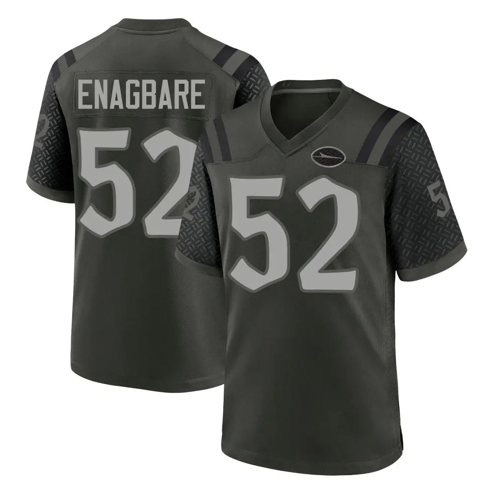 Kdoa NY.Jets #52 Kingsley Enagbare Player Green 2025 Rivalries Collection Home Game Stitched Jerseys
