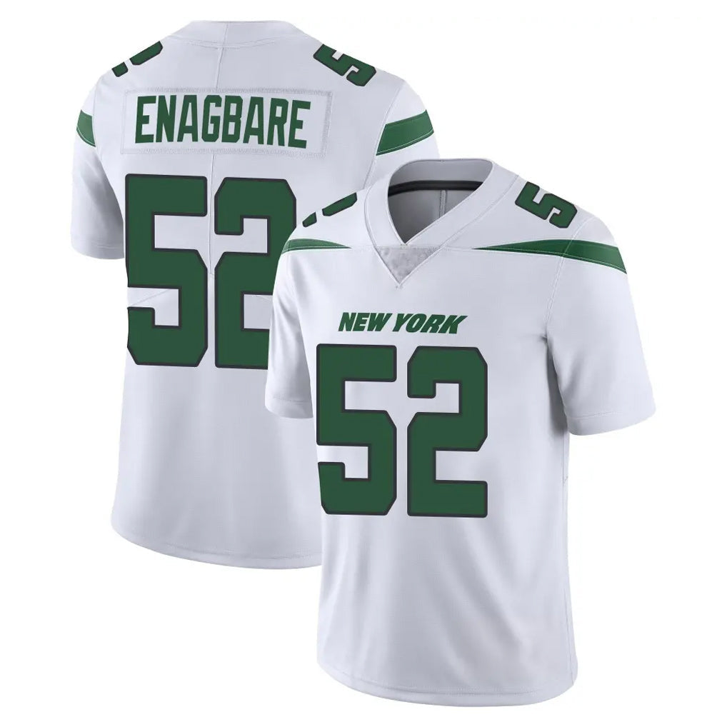 Kdoa NY.Jets #52 Kingsley Enagbare Player White Spotlight Limited Vapor Home Game Stitched Jerseys