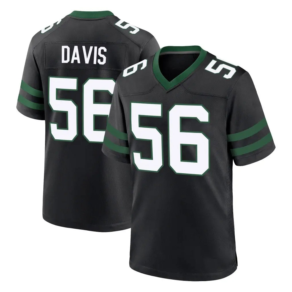 Kdoa NY.Jets #56 Demario Davis Player Black Legacy Home Game Stitched Jerseys