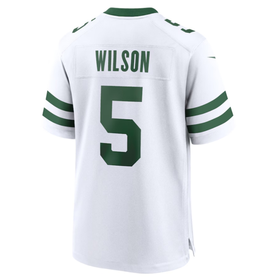 Kdoa NY.Jets #5 Garrett Wilson Legacy White Game Jersey Stitched American Stitched Jerseys