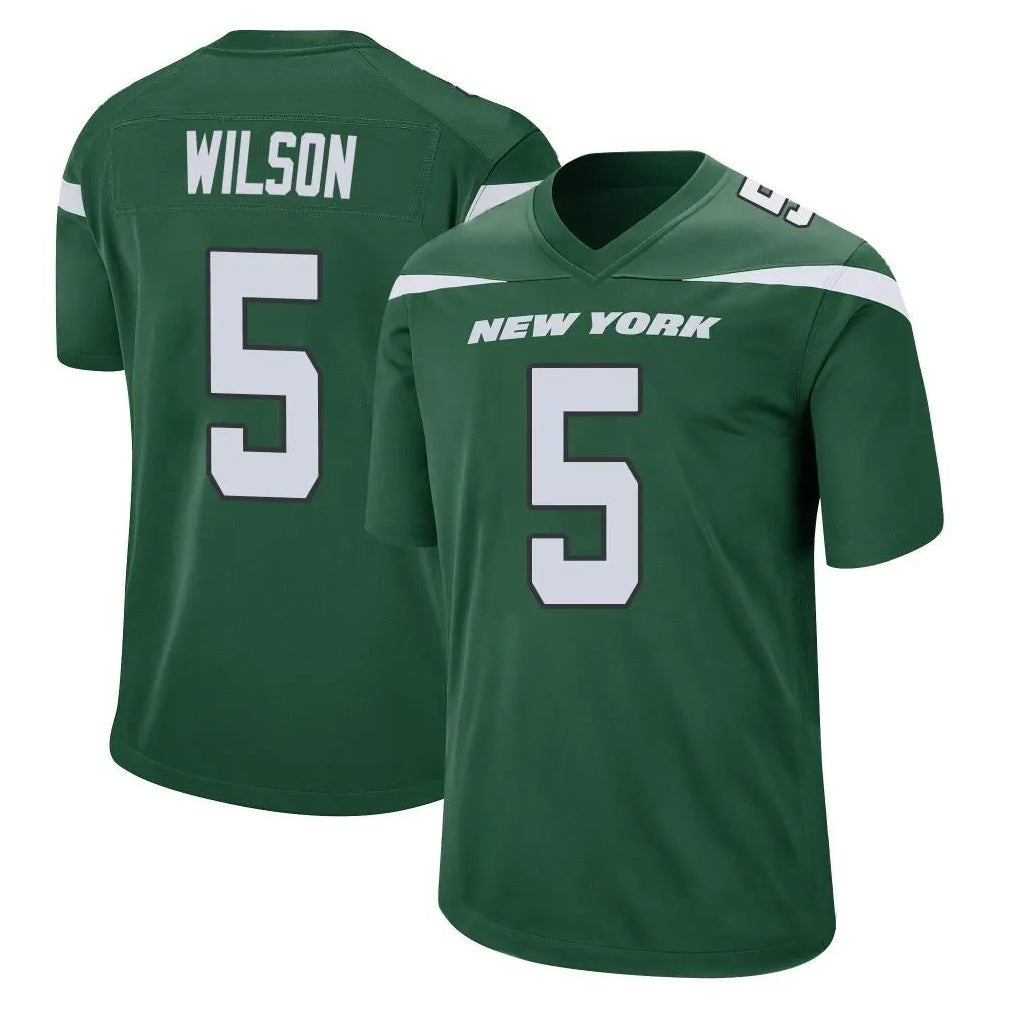 Kdoa NY.Jets #5 Garrett Wilson Player Green Game Stitched Jerseys