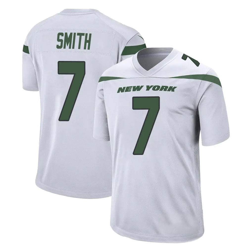 Kdoa NY.Jets #7 Geno Smith Player White Spotlight Home Game Stitched Jerseys