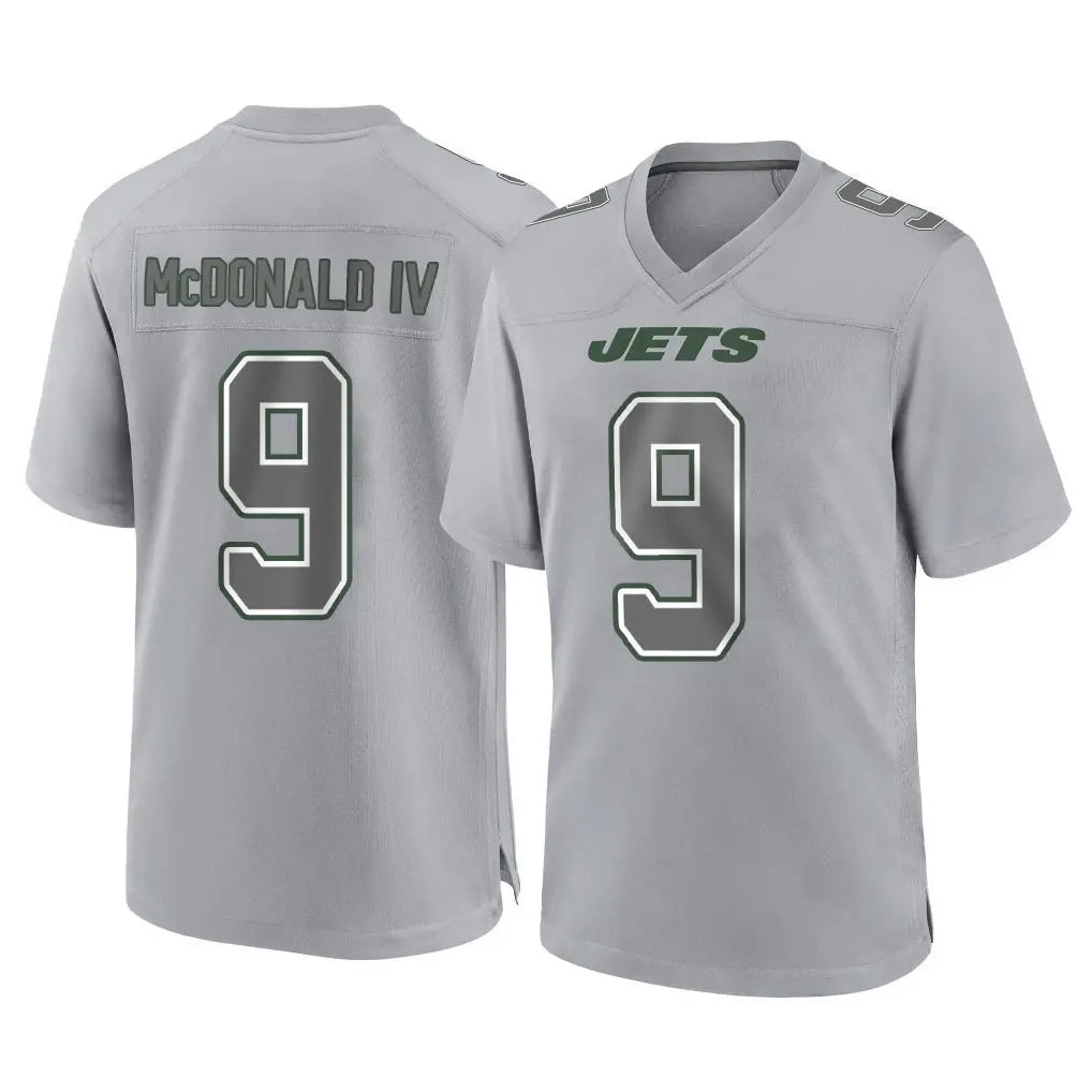 Kdoa NY.Jets #9 Will McDonald IV Player Gray Limited Atmosphere Fashion Home Game Stitched Jerseys
