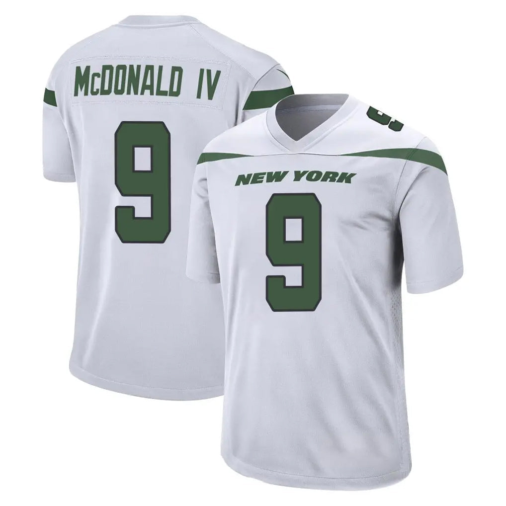 Kdoa NY.Jets #9 Will McDonald IV Player White Spotlight Home Game Stitched Jerseys
