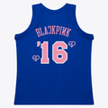 Kdoa NY.Knicks Mitchell & Ness x BLACKPINK Blue Hardwood Classics Swingman Jerseys - Limited Edition