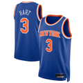 Kdoa NY.Knicks #3 Josh Hart Blue Swingman Player Jerseys - Icon Edition