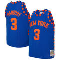 Kdoa NY.Knicks #3 Stephon Marbury Mitchell & Ness Blue 200506 Hardwood Classics Swingman Jerseys