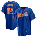 Kdoa NY.Mets #12 Francisco Lindor Player Royal Home Game Stitched Jerseys