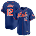 Kdoa NY.Mets #12 Francisco Lindor Player Royal Home Limited Stitched Jerseys