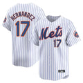 Kdoa NY.Mets #17 Keith Hernandez Player White Home Replica Stitched Jerseys