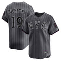 Kdoa NY.Mets #19 Bo Bichette Player Gray City Connect Limited Stitched Jerseys