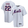 Kdoa NY.Mets #22 Juan Soto Player White Home Game Stitched Jerseys