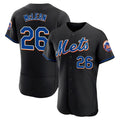 Kdoa NY.Mets #26 Nolan McLean Player Black Replica Home Limited Elite Stitched Jerseys