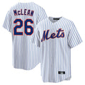 Kdoa NY.Mets #26 Nolan McLean Player White Home Game Stitched Jerseys