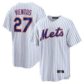 Kdoa NY.Mets #27 Mark Vientos Player White Home Game Stitched Jerseys