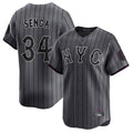 Kdoa NY.Mets #34 Kodai Senga Player Gray City Connect Limited Stitched Jerseys