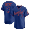 Kdoa NY.Mets #3 Carson Benge Player Royal T-shirt Home Limited Elite Stitched Jerseys