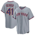Kdoa NY.Mets #41 Tom Seaver Player Gray Road Home Game Stitched Jerseys