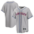 Kdoa NY.Mets Blank Player Gray Road Home Game Stitched Jerseys