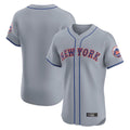 Kdoa NY.Mets Blank Player Gray Road Limited Elite Home Stitched Jerseys