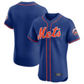 Kdoa NY.Mets Blank Player Royal Limited Elite Home Stitched Jerseys