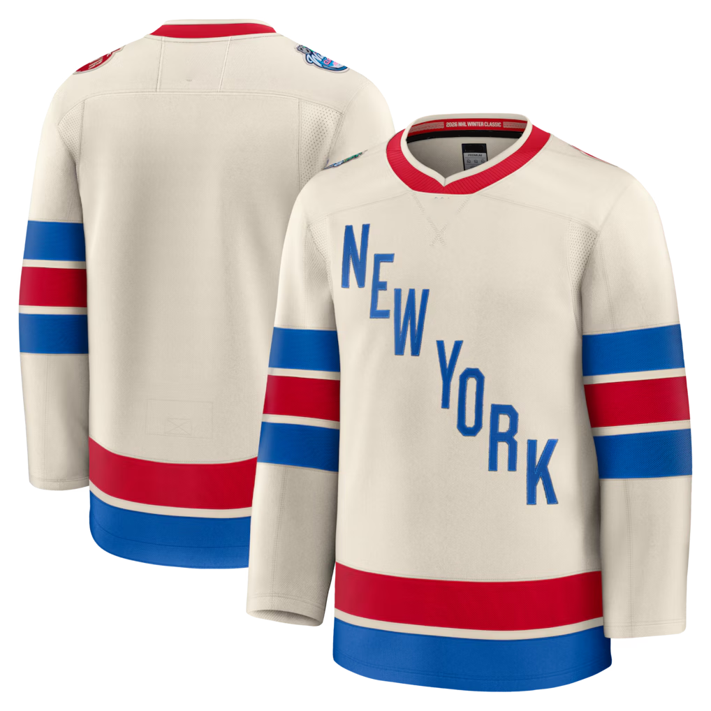 Kdoa NY.Rangers Beige 2026 Winter Classic Premium Jerseys