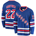 Kdoa NY.Rangers #22 Mike Gartner Blue Home Breakaway Jerseys