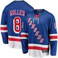 Kdoa NY.Rangers #8 J.T. Miller Blue Home Breakaway Jerseys